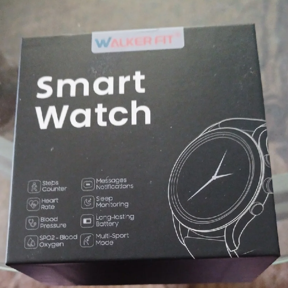 Sleek Black Smartwatch with Minimalist Design